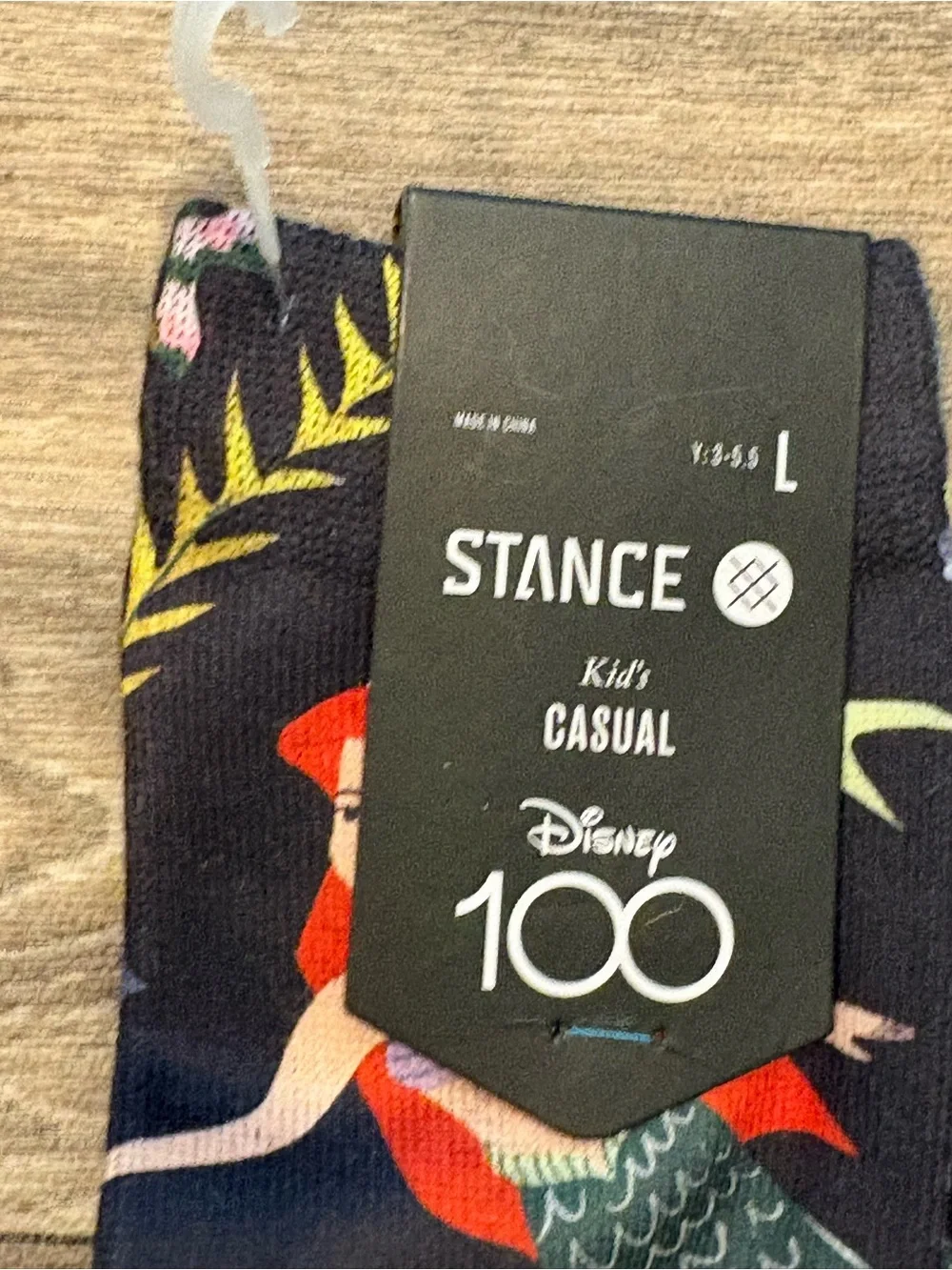 Stance x Disney The Little Mermaid Crew Socks - Youth Large